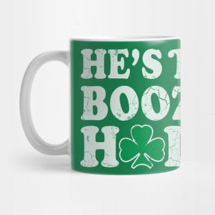 Hes The Boozy Half Couples St Patricks Day Mug